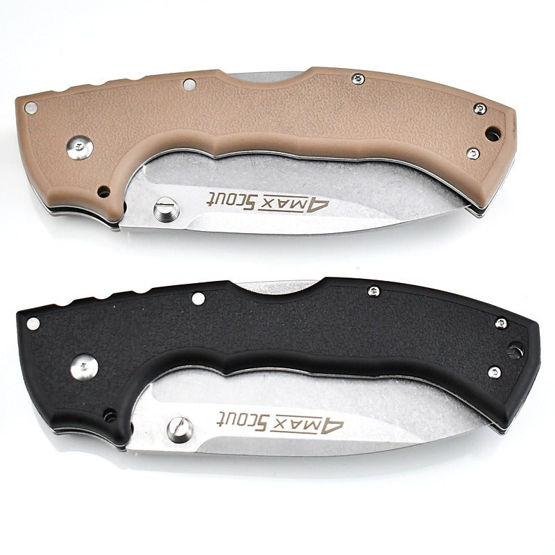 4-MAXFolding Knife High Hardness BladePortable Compact EDC Tool