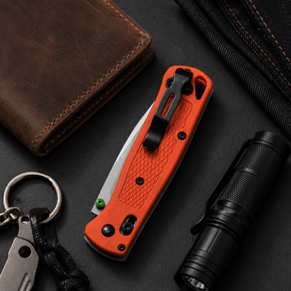 535Orange handle/EDC Folding Knife