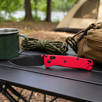535Red handle/Outdoor Multi-functional Folding Knife