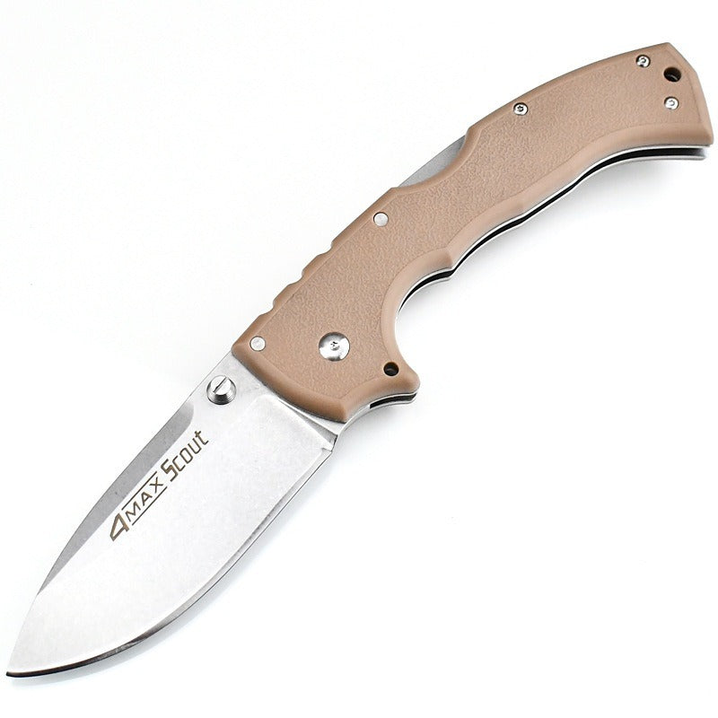4-MAXFolding Knife High Hardness BladePortable Compact EDC Tool