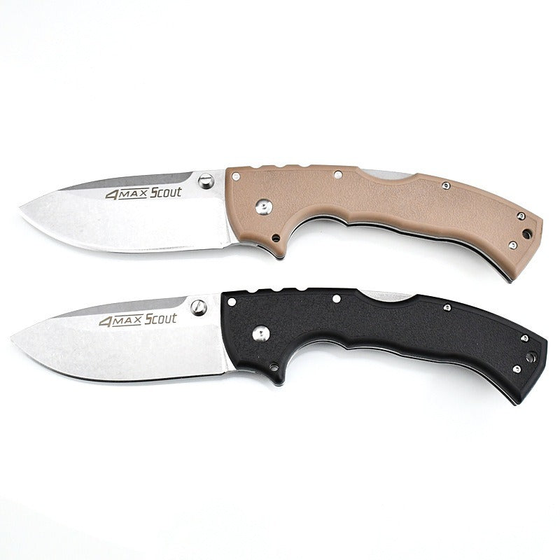 4-MAXFolding Knife High Hardness BladePortable Compact EDC Tool