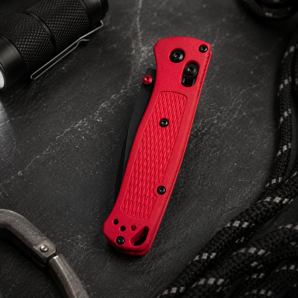 535Red handle/Outdoor Multi-functional Folding Knife